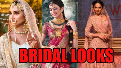 Be The Best Bride Of The Season: Take Cues From Tara Sutaria, Rakul Preet Singh, And Kiara Advani For Your Bridal Lehenga