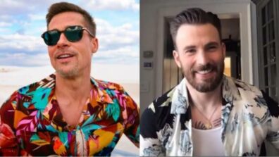 Beach Boys: Brad Pitt And Chris Evans Floral Shirts Is Your Calling For A Beach Visit