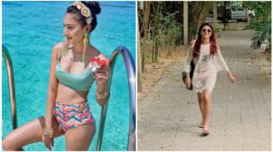 [Beach Please] Which beachy outfits of Erica Fernandes and Sriti Jha are your inspiration for a beach vacay?