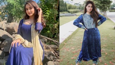 Beauties in Blue: Ashi Singh & Krishna Mukherjee look resplendent in traditional ethnic outfits, fans love it