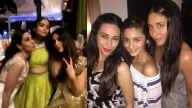 Bebo, Lolo & Aloo: Kareena Kapoor, Karisma Kapoor & Alia Bhatt get groovy at a party together, see viral throwback video