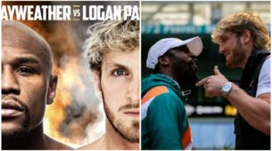 Logan Paul And Floyd Mayweather’s Comical Face-Off