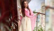 Bewildered about how to style those palazzo pants: Take a hint from Surbhi Jyoti: she is such a stylish chic