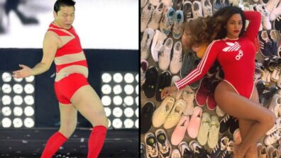 Beyonce Vs PSY: Who Wore The Short Red Jumpsuit Better?