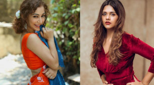 Bhabhi Goes Bold: Sunayana Fozdar sets internet on fire with her red saree & curl hairstyle avatar, Dalljiet Kaur loves it