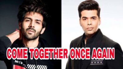 Big News: After Dostana 2 controversy, Kartik Aaryan & Karan Johar come together for a cause, read details