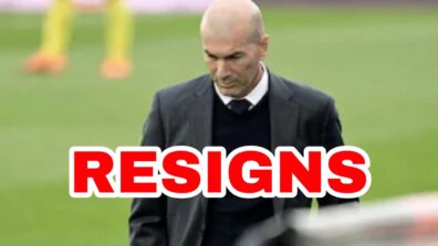 Big News: Zinedine Zidane resigns as Real Madrid coach