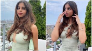 Birthday Special: Suhana Khan is a bombshell in hot midi bodycon outfit, fans go bananas