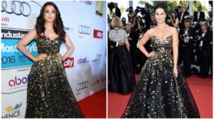 [Bollywood Vs Hollywood] The Big Black Dress: Who Slew In The Dress? Aishwarya Rai Or Gianna Simone?