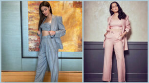 Boss Babe Alert: Kangana Ranaut Vs Ananya Panday: Which diva is a 10/10 in the hot semi-corporate pantsuit jacket style?