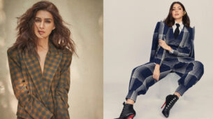 Boss Babe: Kriti Sanon Vs Anushka Sharma: Which diva slays the corporate style checkered suit look the best? Vote now