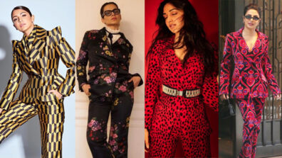 Boss Babes: Anushka Sharma Vs Kangana Ranaut Vs Kiara Advani Vs Priyanka Chopra: Which Bollywood hottie deserves a 10/10 for the printed pantsuit style? Vote Now