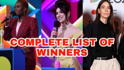 Brit Awards 2021: Check out full list of winners