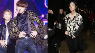 BTS Jungkook Vs V: Whose Printed Outfit Looks Are Your Favourite? Vote Now