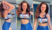 Bubble gum Avneet Kaur does a hot twerk in sports bralette & denim jeans, video sets internet on fire