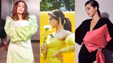 Burn the oomph game with statement sleeves fashion like Neha Kakkar, Jacqueline Fernandez & Ananya Panday