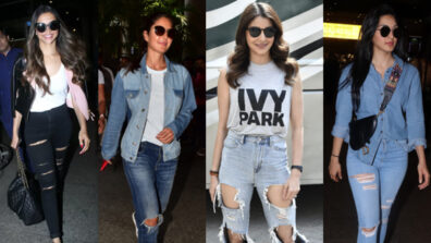 [Casual Chic Game] Deepika Padukone Vs Katrina Kaif Vs Anushka Sharma Vs Kiara Advani: Which B-Town hottie is a ‘boss babe’ in ripped denim jeans style? Vote Now