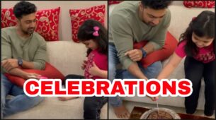 Celebration Moment: Dev Adhikari cuts chocolate cake with a little girl, fans love the ‘pawri’ vibe