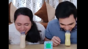 Challenge Accepted: TMKOC Raj Anadkat plays the ‘funny bottle juice’ game with his partner, the viral video will make you go LOL