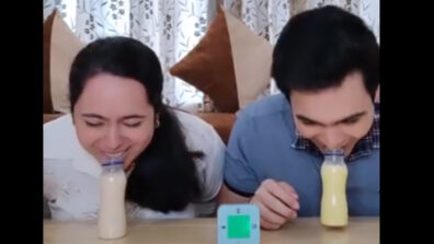 Challenge Accepted: TMKOC Raj Anadkat plays the ‘funny bottle juice’ game with his partner, the viral video will make you go LOL