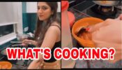 Chef Malavika in the kitchen: See Malavika Mohanan doing the chef duties in the kitchen ,views will melt your heart