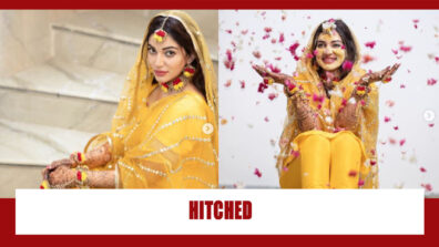 Choti Sarrdaarni fame Drishtii Garewal gets hitched