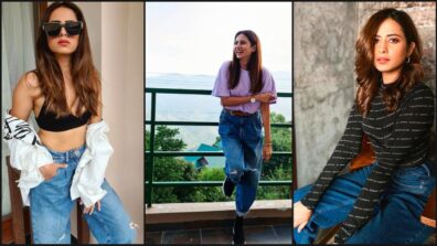 Confused About How To Style A Boyfriend Jeans? Sargun Mehta Is Your Perfect Guide To Ace The Look