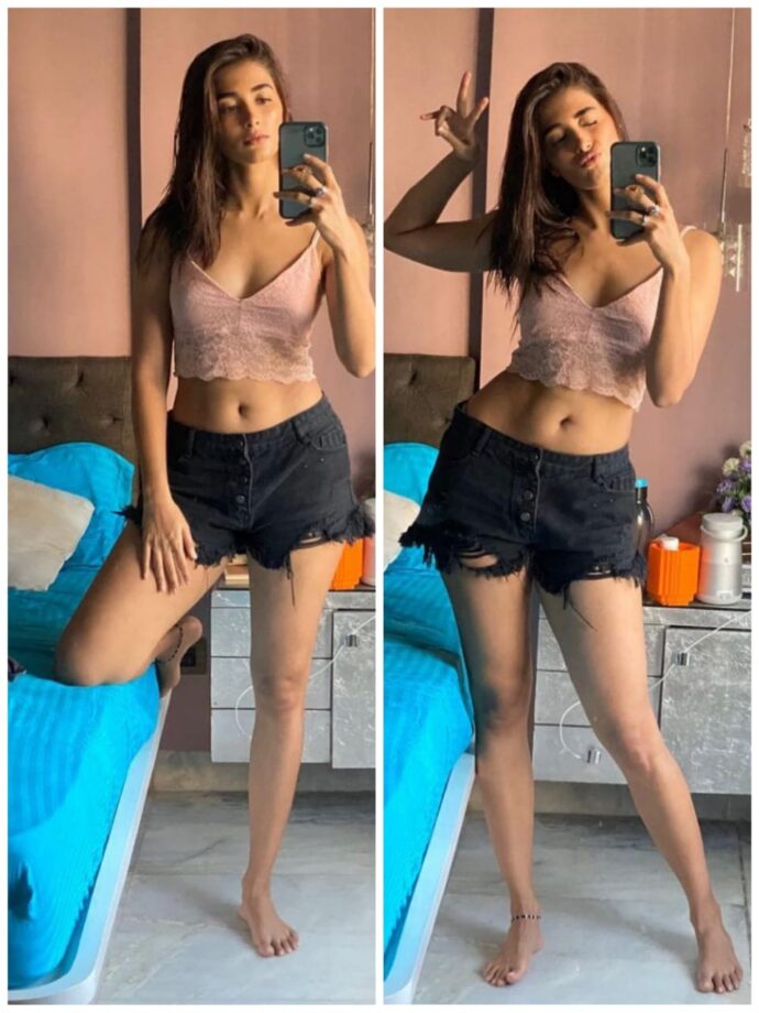 Confused About What To Wear This Summer? Take Cues From Tamannaah Bhatia And Pooja Hegde To Style Your Denim Shorts - 2