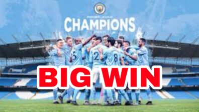 Congratulations: Manchester City crowned Premier League Champions