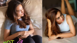 Couch Potato: Surbhi Jyoti gets clicked sleeping on her bed inside her personal bedroom, see photo now