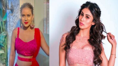 Coz Girls Like To Dress: Mouni Roy And Nia Sharma’s Ghagra Looks To Fall For