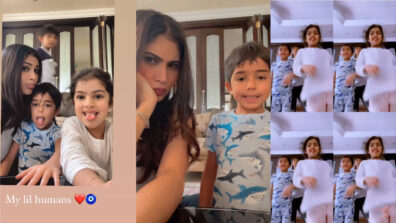 Cray Love cubs: Naggin fame Mouni Roy shares video playing with cute adorable toddlers, fans can’t stop admiring