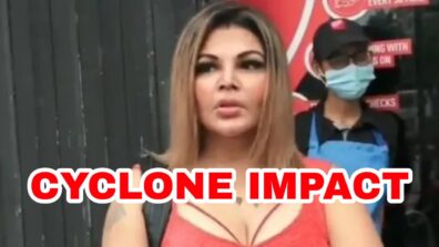 Cyclone Tauktae Impact: Bigg Boss 14 fame Rakhi Sawant says her balcony roof broke, reveals using buckets to collect water