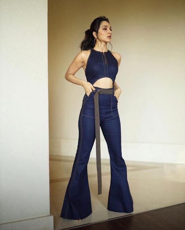 [Dazzling Denims] Kiara Advani Vs Anushka Sharma In Denim Cutout Jumpsuit: Which Diva’s Style Is Your Favourite? - 0