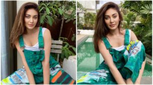 Denim Dungaree Looks Of Shefali Jariwala Will Make You Fall In Love With Her Beauty