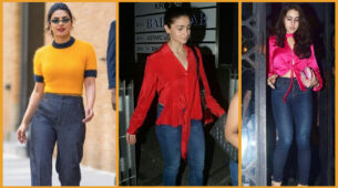 Denim Jeans & Crop top: Bollywood divas Sara Ali Khan, Priyanka Chopra & Alia Bhatt trail a different notion of fashion
