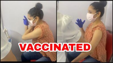 Deva Re Deva: Ankita Lokhande takes first dose of Covid-19 vaccine, chants God’s name out of fear