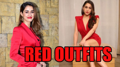 Disha Patani And Sara Ali Khan: Who Aced The Style In RED? Vote Here