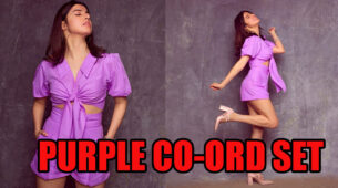 Divya Khosla Kumar Looks Stunningly Gorgeous In This Purple Co-Ord Set, It’s Perfect For Ultra Max Impact