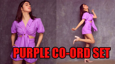 Divya Khosla Kumar Looks Stunningly Gorgeous In This Purple Co-Ord Set, It’s Perfect For Ultra Max Impact