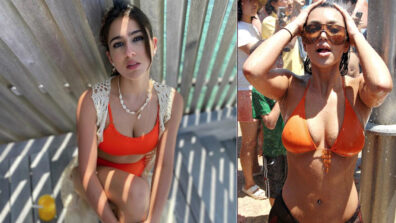 [Do It The Kardashian Way] Sara Ali Khan’s smoking hot ‘orange’ bikini look inspired by Kim Kardashian is a Yay Or Nay? Vote Now