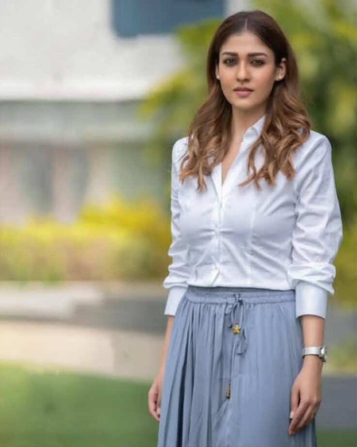 Don’t Know How To Pair That Boring Looking White Shirt: Pair It Just Like Nayanthara In The Most Glamorous Way - 1