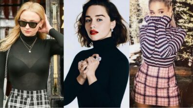 Don’t Know How To Style That Turtleneck Top: Take Cues From Sophie Turner, Emilia Clarke, And Ariana Grande To Look Like A Fashionista