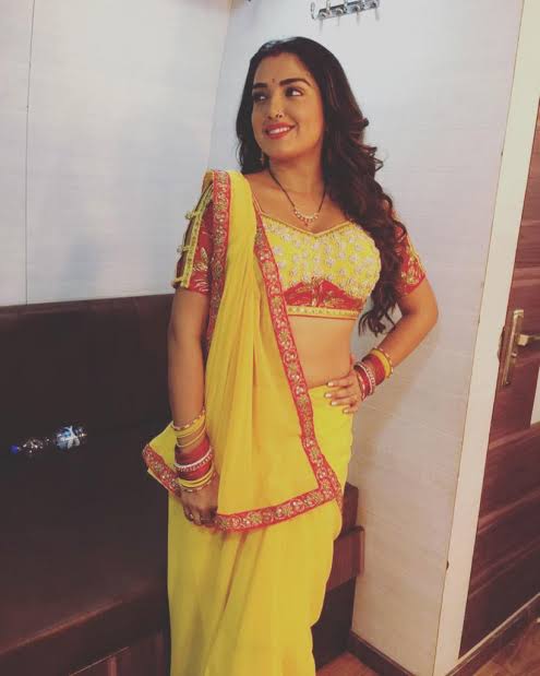 Dare not to drool: Mercury raising hot ethnic outfits of Amrapali Dubey to Akshara Singh - 0