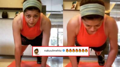 Drashti Dhami shares hot workout video, Nakuul Mehta feels the heat