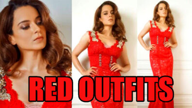 Dress All Red With Kangana Ranaut: These Looks Of Her Are Fabulous