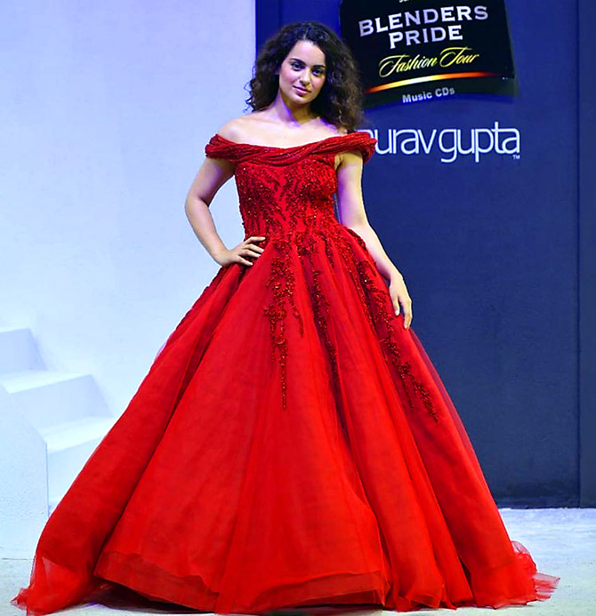 Dress All Red With Kangana Ranaut: These Looks Of Her Are Fabulous - 0