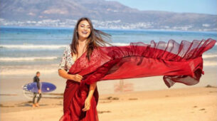 Look To Behold: Divyanka Tripathi’s Red Saree Look In This Picture Is Unmissable