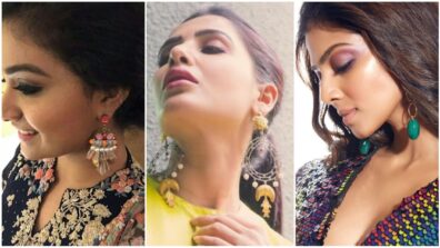 Earrings Are Beautiful: Take Cues From Samantha Akkineni, Keerthy Suresh, And Malavika Mohanan To Make A Statement Entry In Earrings