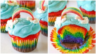 Eat A Rainbow: Bake Rainbow Cupcakes This Weekend At Home, Recipe Here